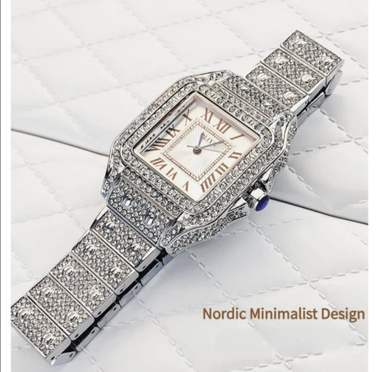 Oliya Custom Dial Hip Hop Watch